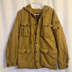 Timberland Men's Cargo Military Jacket
